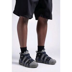 Men's Nike Air More Uptempo Cool Grey Navy 'Georgetown' 921948-003 Size 13